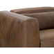 Beau Lucia Tobacco Leather Sofa Chaise, RAF